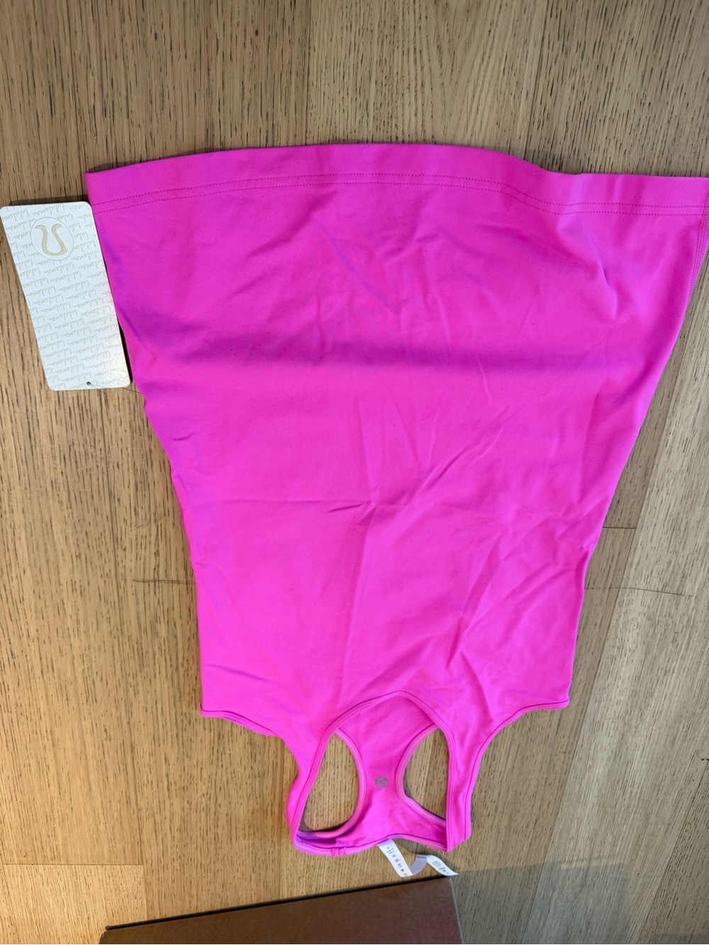 lululemon athletica Hot Pink Athletic Tank Top